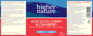 Aloe Gold Cherry & Cranberry