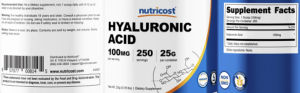 Hyaluronic Acid 100 mg