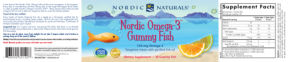 Nordic Omega-3 Gummies Fish Tangerine Tr