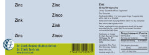 Zinc 30 mg