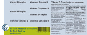 Vitamin B Complex 461 mg