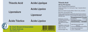 Thioctic Acid 350 mg