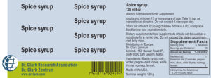 Spice Syrup