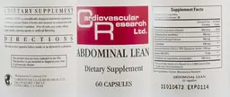 Label for Abdominal Lean