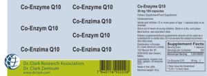 Co-Enzyme Q10 30 mg