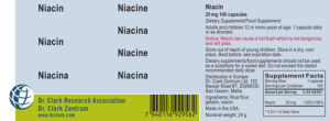 Niacin 25 mg