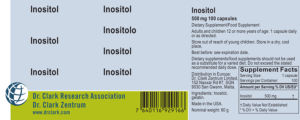 Inositol 500 mg