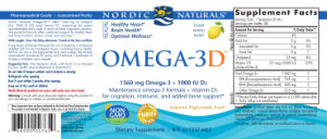 Omega-3D Lemon