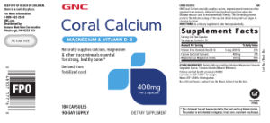 Coral Calcium 400 mg