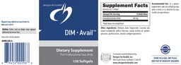 Label for DIM - Avail