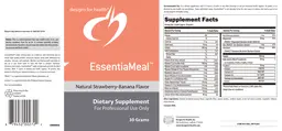 EssentiaMeal Natural Strawberry-Banana Flavor