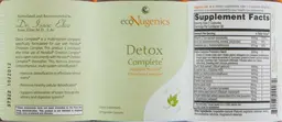 Label for Detox Complete