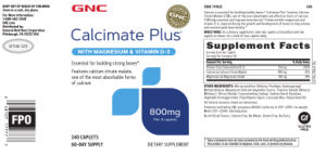 Calcimate Plus with Magnesium & Vitamin 