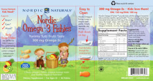 Nordic Omega-3 Fishies Yummy Tutti Frutt