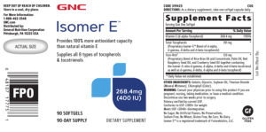 Isomer E 268.4 mg (400 IU)