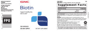 Biotin 5000 mcg
