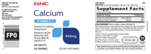 Calcium 600 mg