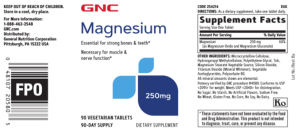 Magnesium 250 mg