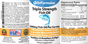 Triple Strength Fish Oil 2,000 mg