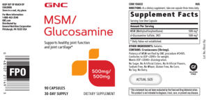 MSM/Glucosamine