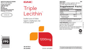 Triple Lecithin 1200 mg