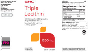 Triple Lecithin 1200 mg