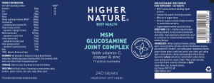 MSM Glucosamine Joint Complex