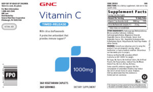 Vitamin C 1000 mg Timed-Release Caplets