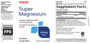 Super Magnesium 400 mg