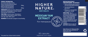 Mexican Yam Extract