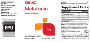 Melatonin 3 mg