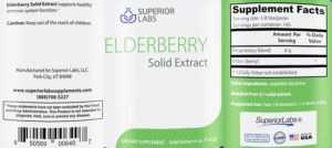 Elderberry Solid Extract
