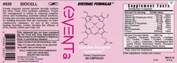 Label for Eventa Cellular Enzyme Corrector
