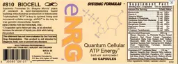 Label for eNRG Quantum Cellular ATP Energy