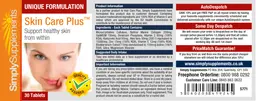 Label for Skin Care Plus