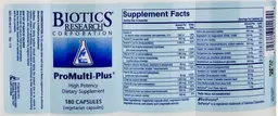 Label for ProMulti-Plus