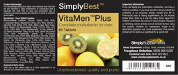Label for VitaMen Plus