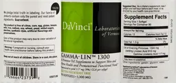 Label for Gamma-Lin 1300
