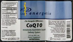 Label for CoQ10