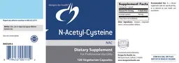 Label for N-Acetyl-Cysteine