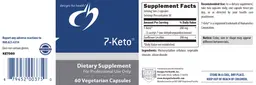 Label for 7-Keto