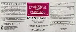 Label for Kyanthanol