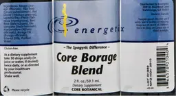 Label for Core Borage Blend