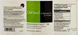 Label for Genessentials IM