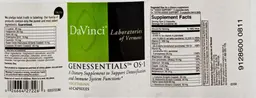 Label for Genessentials OS-1