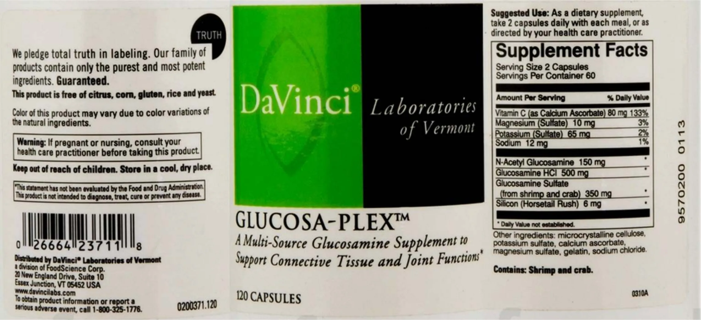Label for Glucosa-Plex