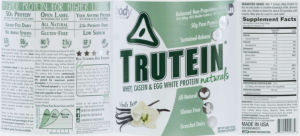 Trutein Naturals Vanilla Bean