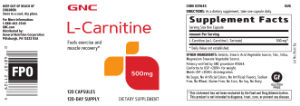 L-Carnitine 500 mg