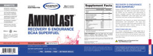 AminoLast Peach Raspberry