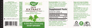 Ivy Extract 50 mg